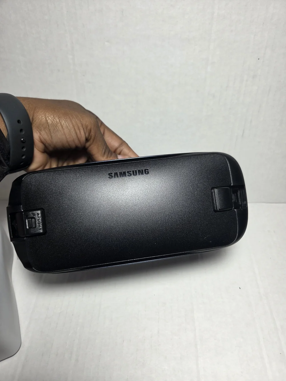Samsung Gear VR Black Smartphone Headset Micro USB 5.7in w/ Box Strap & Cable